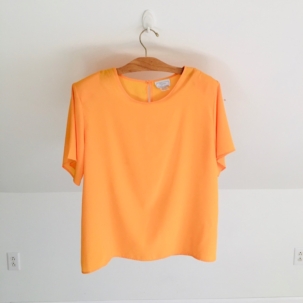 Orange Women’s Top Blouse Disney Bound